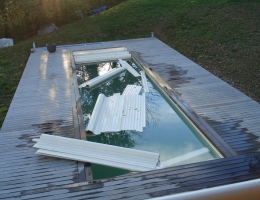 Renovation de piscine aix les bains - AVANT 2